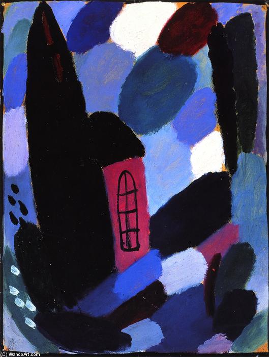 Variation: House In Trees — Alexej Von Jawlensky