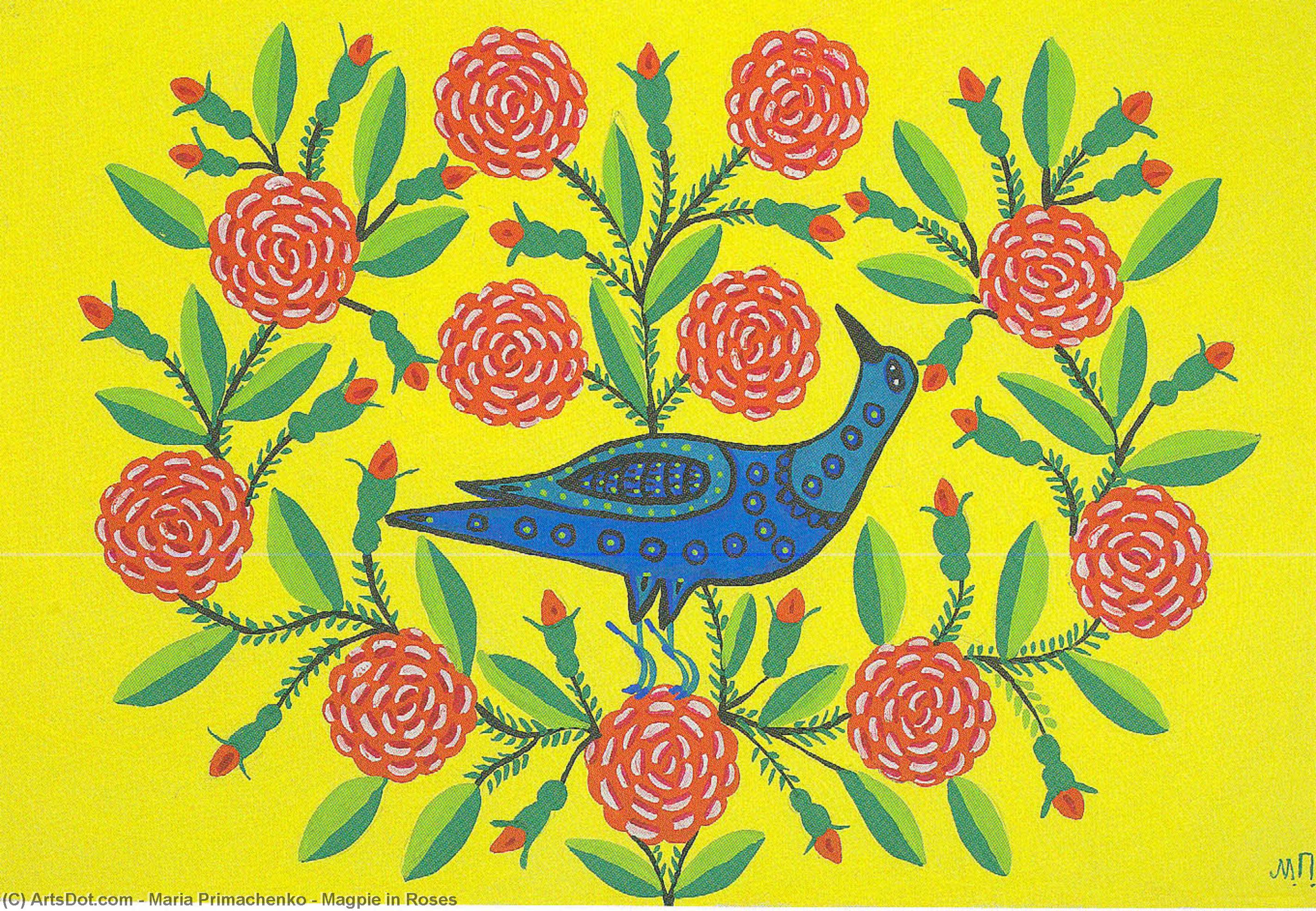 Magpie In Roses — マリア・プリマチェンコ