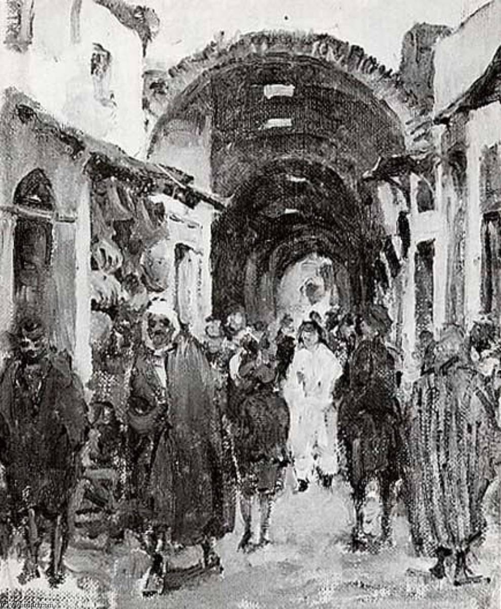 Tunis, (painting) — Anna Richards Brewster