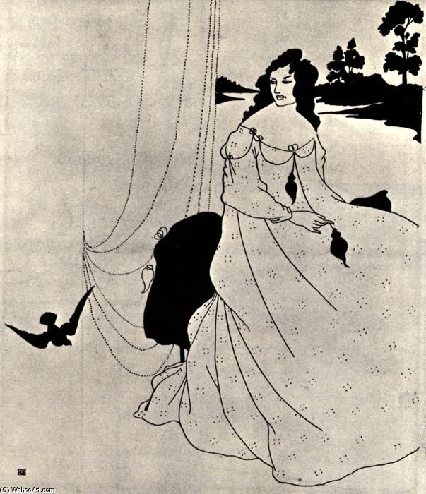 A Book Of Fifty Drawings, Front Cover — Aubrey Vincent Beardsley