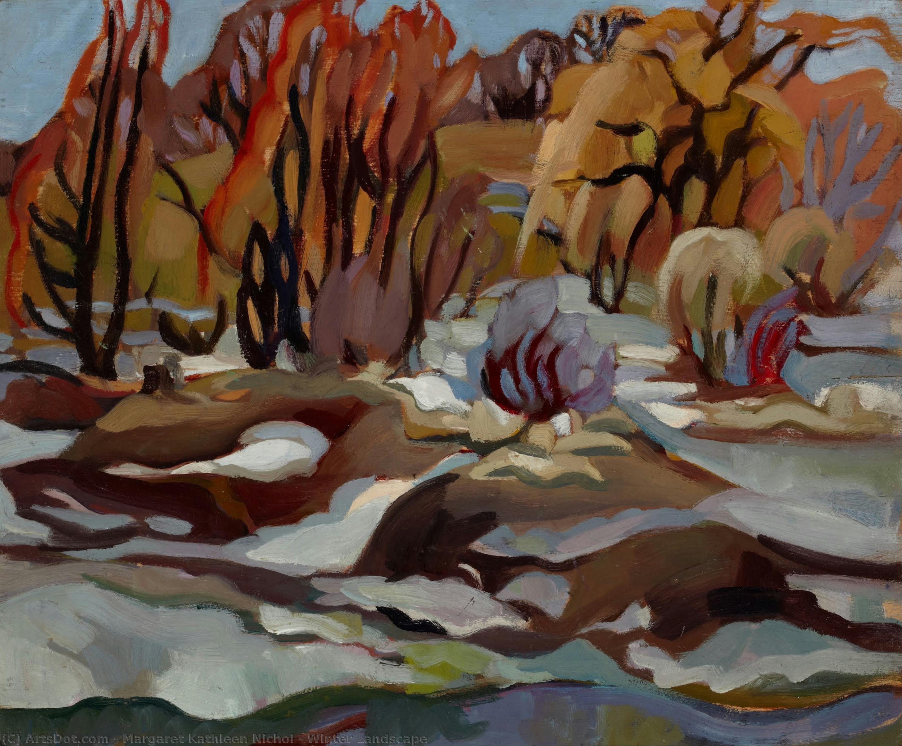 Winter Landscape — Margaret Kathleen Nichol