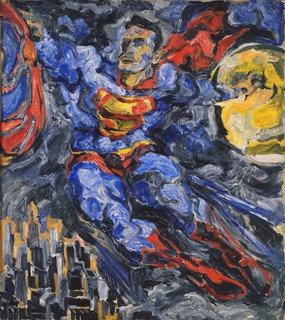Superman — Philip Pearlstein