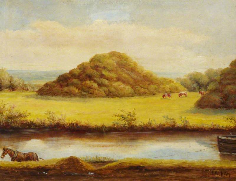 Mounds In School Meadow, North Hyde — Ernest A. L. Ham