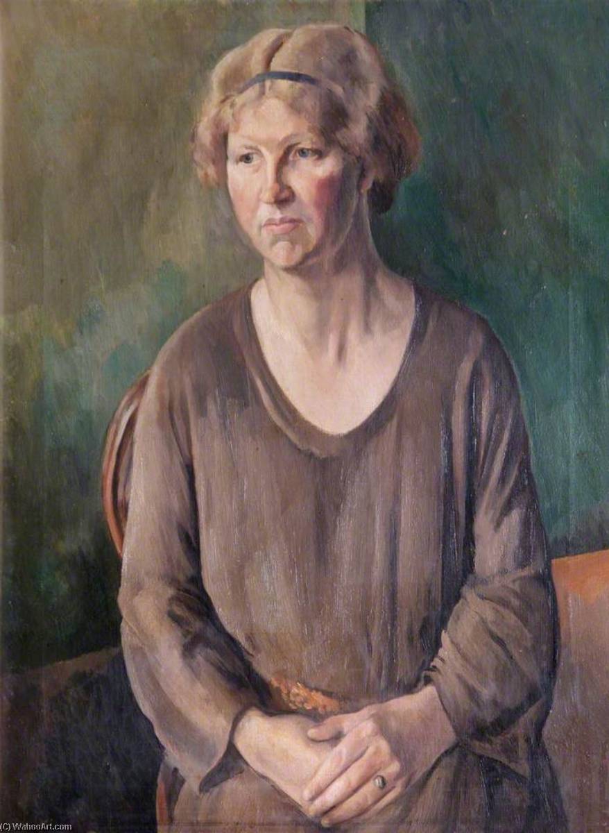 Helen Darbishire, Cbe, Ma (1881–1961), Governor Of The Froebel Educational Institute (1932–1961) — Bernard Meninsky