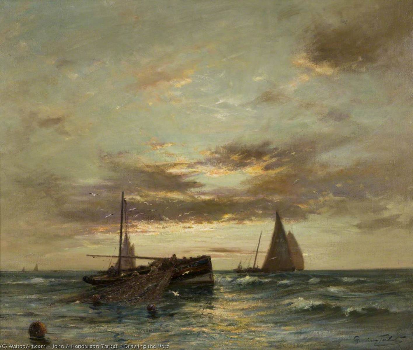 Drawing The Nets — John A Henderson Tarbet