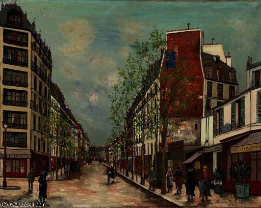 Rue D'alésia — Maurice Utrillo