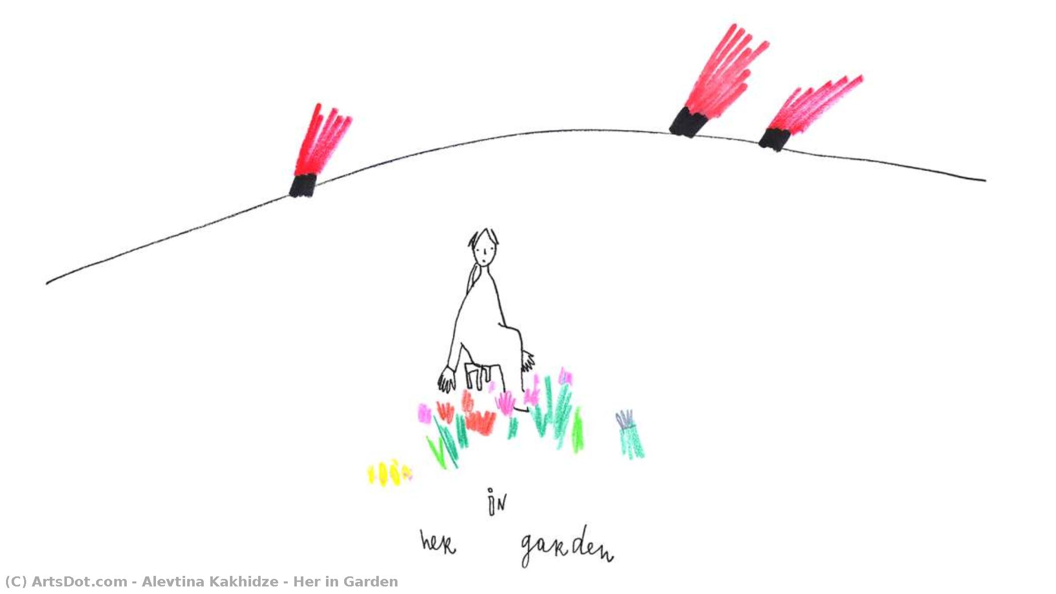 Her In Garden — Alevtina Kakhidze