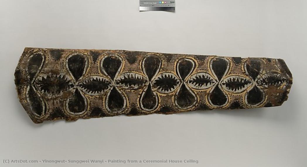 Painting From A Ceremonial House Ceiling — Yinongwut, Sunggwei Wanyi