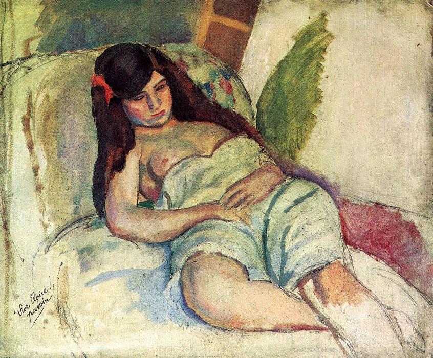 Reclining Woman — Julius Mordecai Pincas