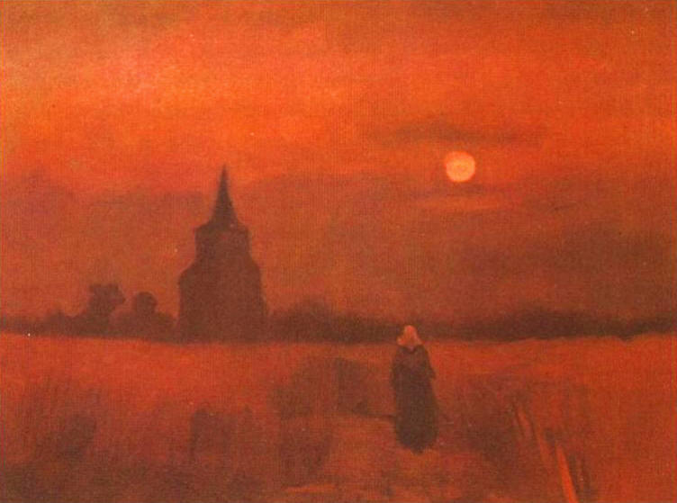 The Old Tower In The Fields — Vincent Willem Van Gogh