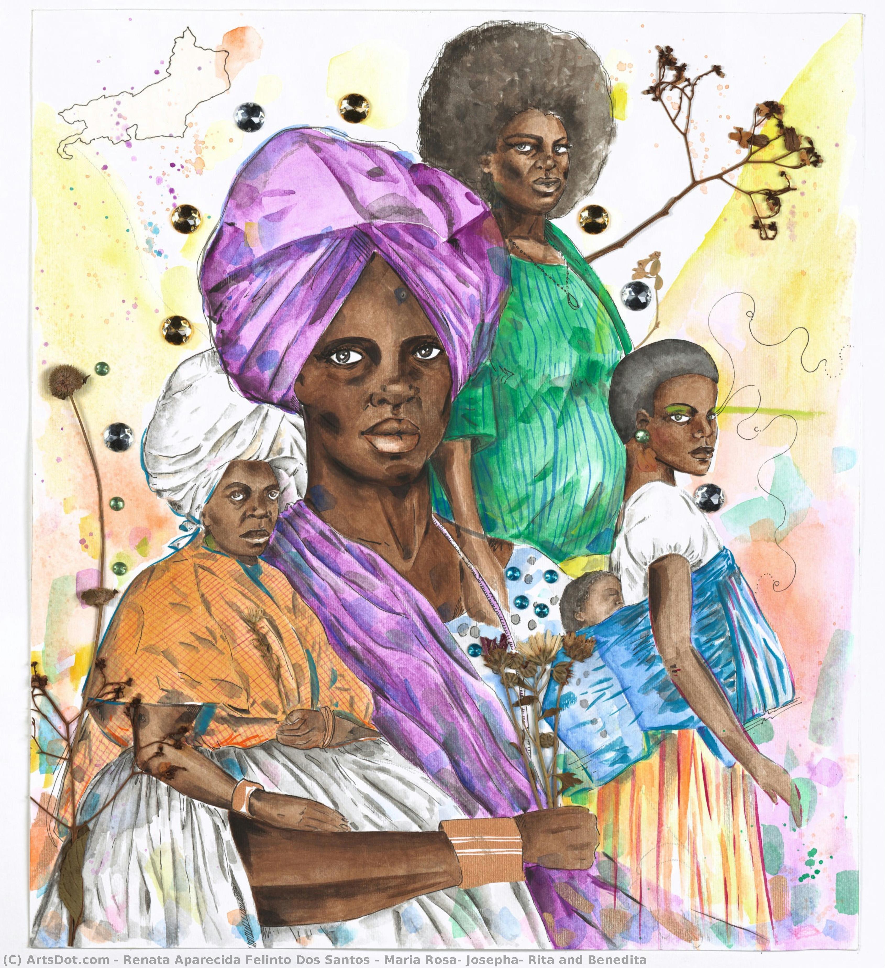 Maria Rosa, Josepha, Rita And Benedita — Renata Aparecida Felinto Dos Santos