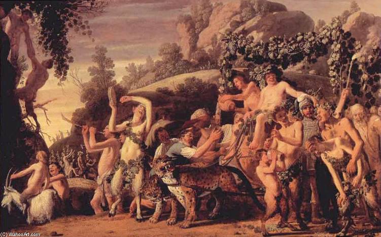 Triumph Of Bacchus — Claes Cornelisz Moeyaert (icolaes Moyaert)