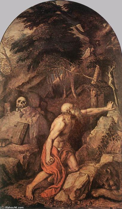 St Jerome — Тициан