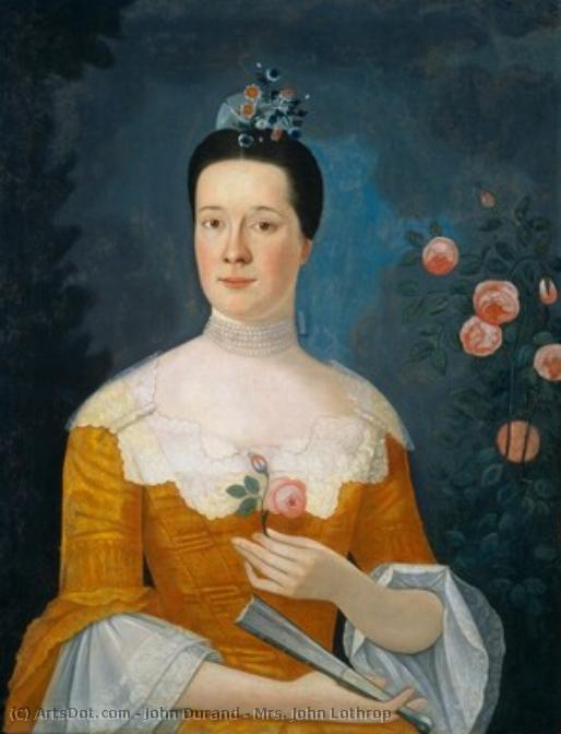 Mrs. John Lothrop — John Durand (maler)