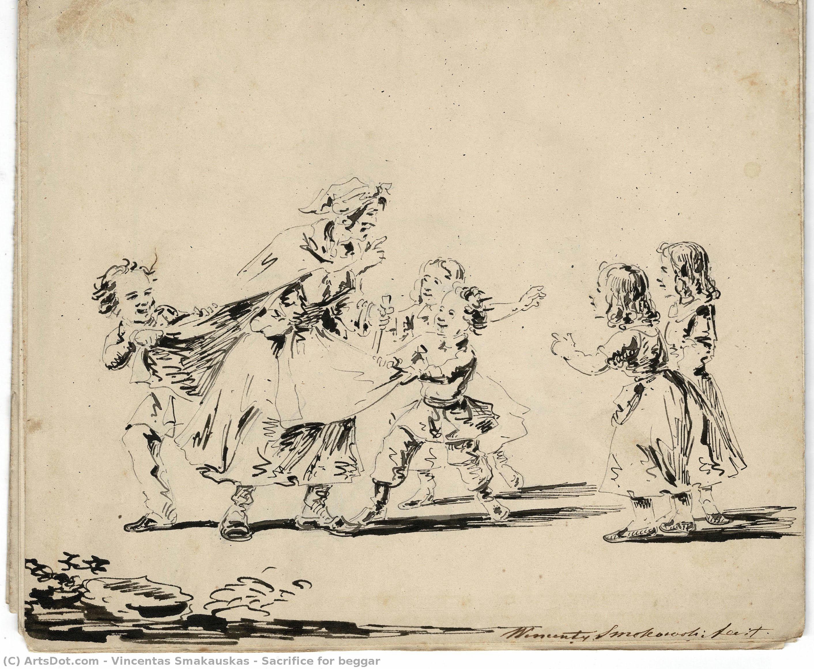 Sacrifice For Beggar — Vincentas Smakauskas