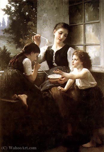Bubbles — Elizabeth Jane Gardner Bouguereau