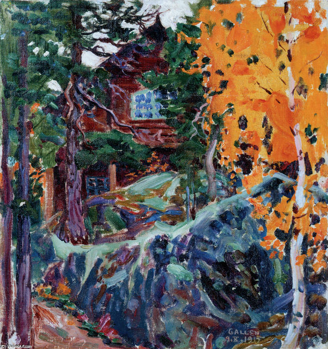 Kalela In Autumn — Akseli Gallen-kallela