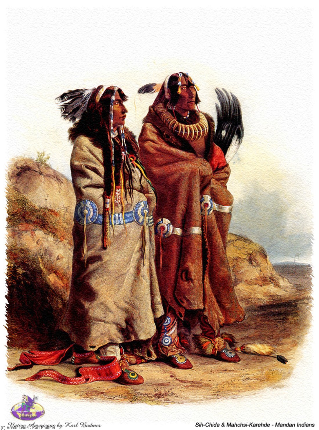 Sharper Native Americans (33) — Karl Bodmer