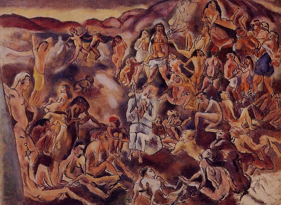 The Temptation Of Saint Anthony — Julius Mordecai Pincas