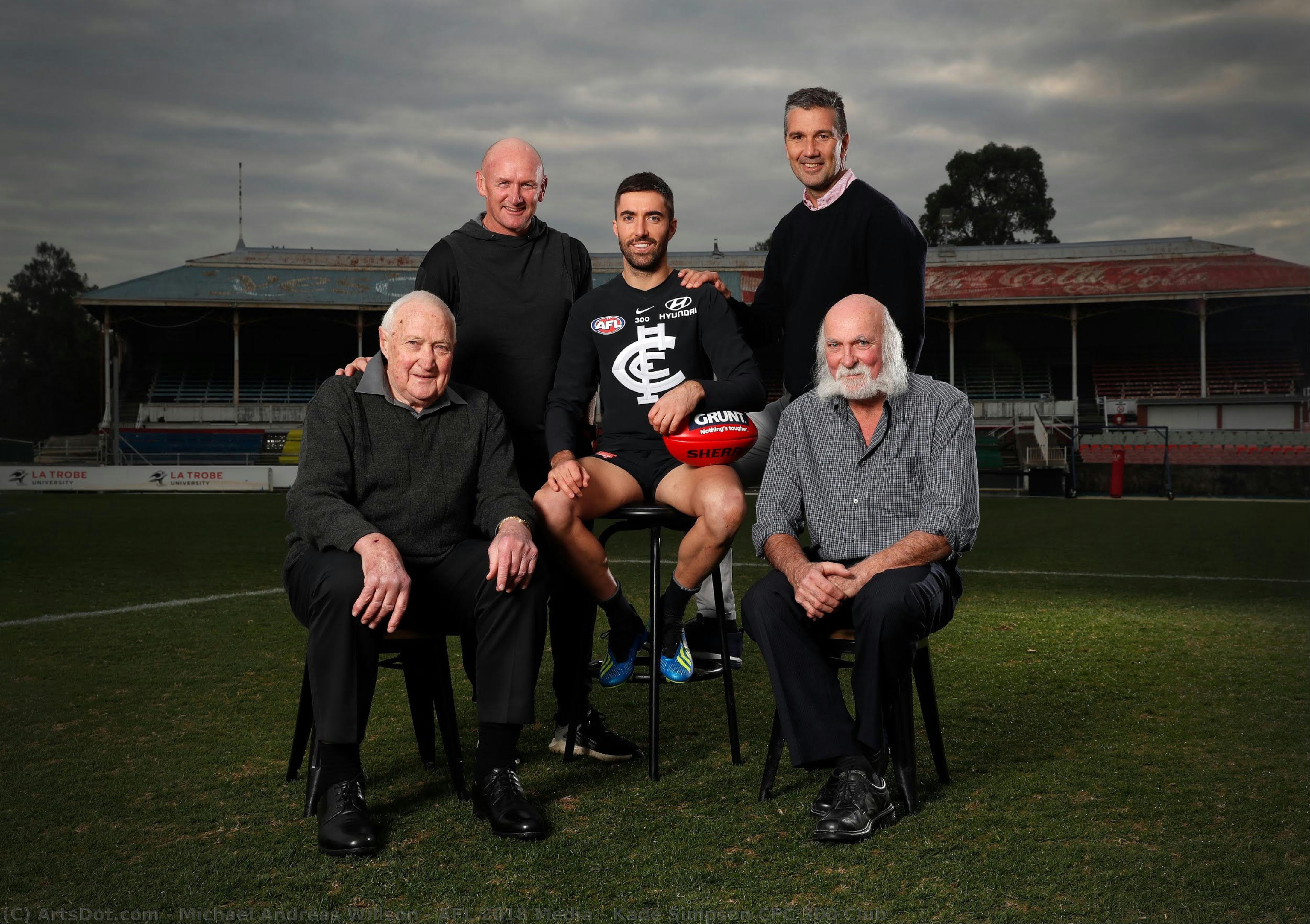 Afl 2018 Media - Kade Simpson Cfc 300 Club — Michael Andreas Willson