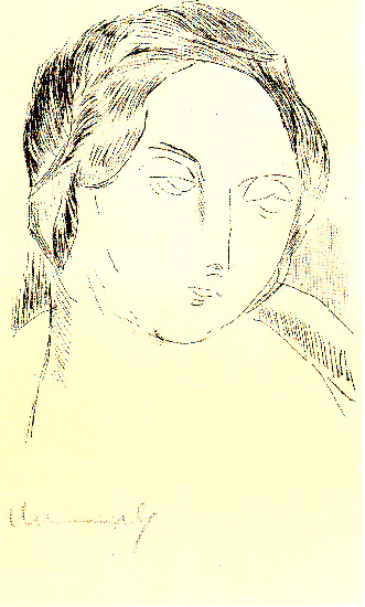 Lithography For The Devil By Raymond Radiguet — Морис Де Вламинск