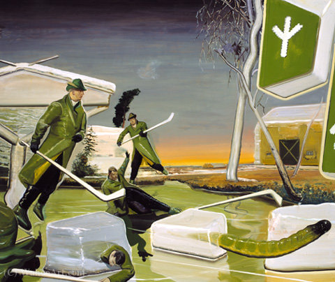 Untitled (488) — Нео Раух