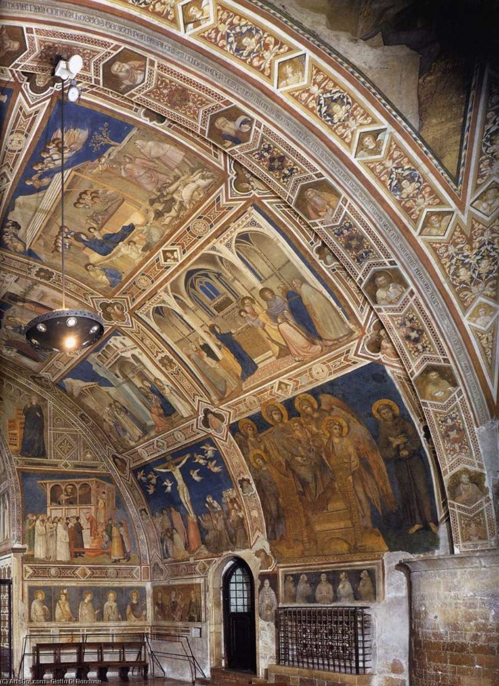 View Of The North Transept — Giotto Di Bondone