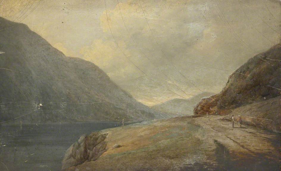 Part Of Crummock Lake — George Sheffield Senior
