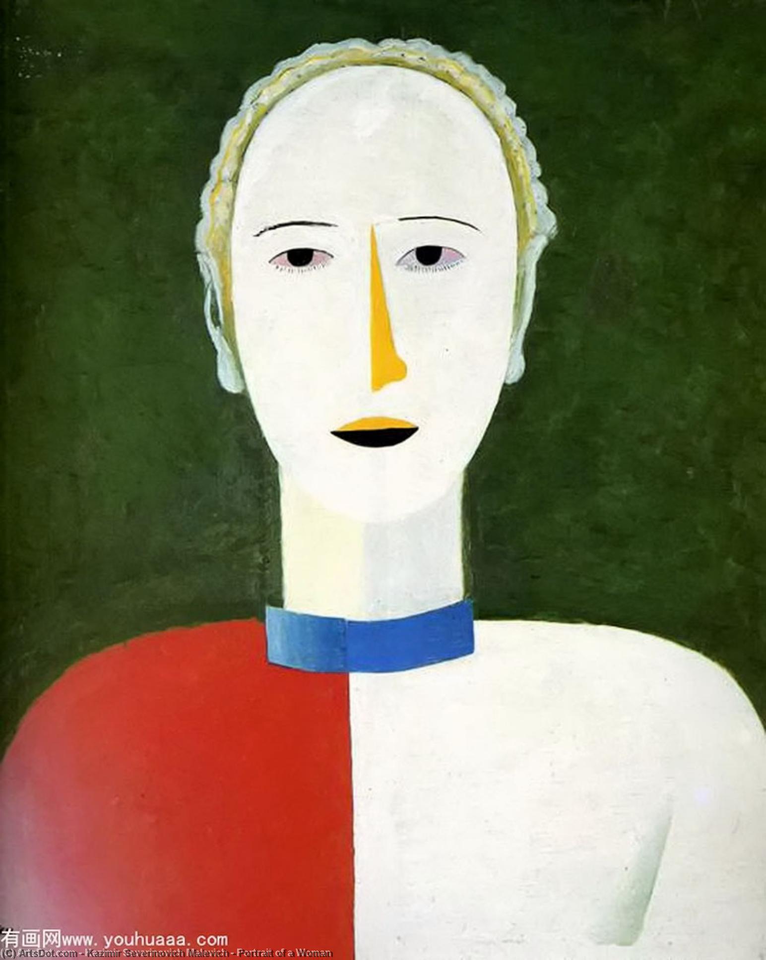 Retrato De Una Mujer — Kazimir Malevich