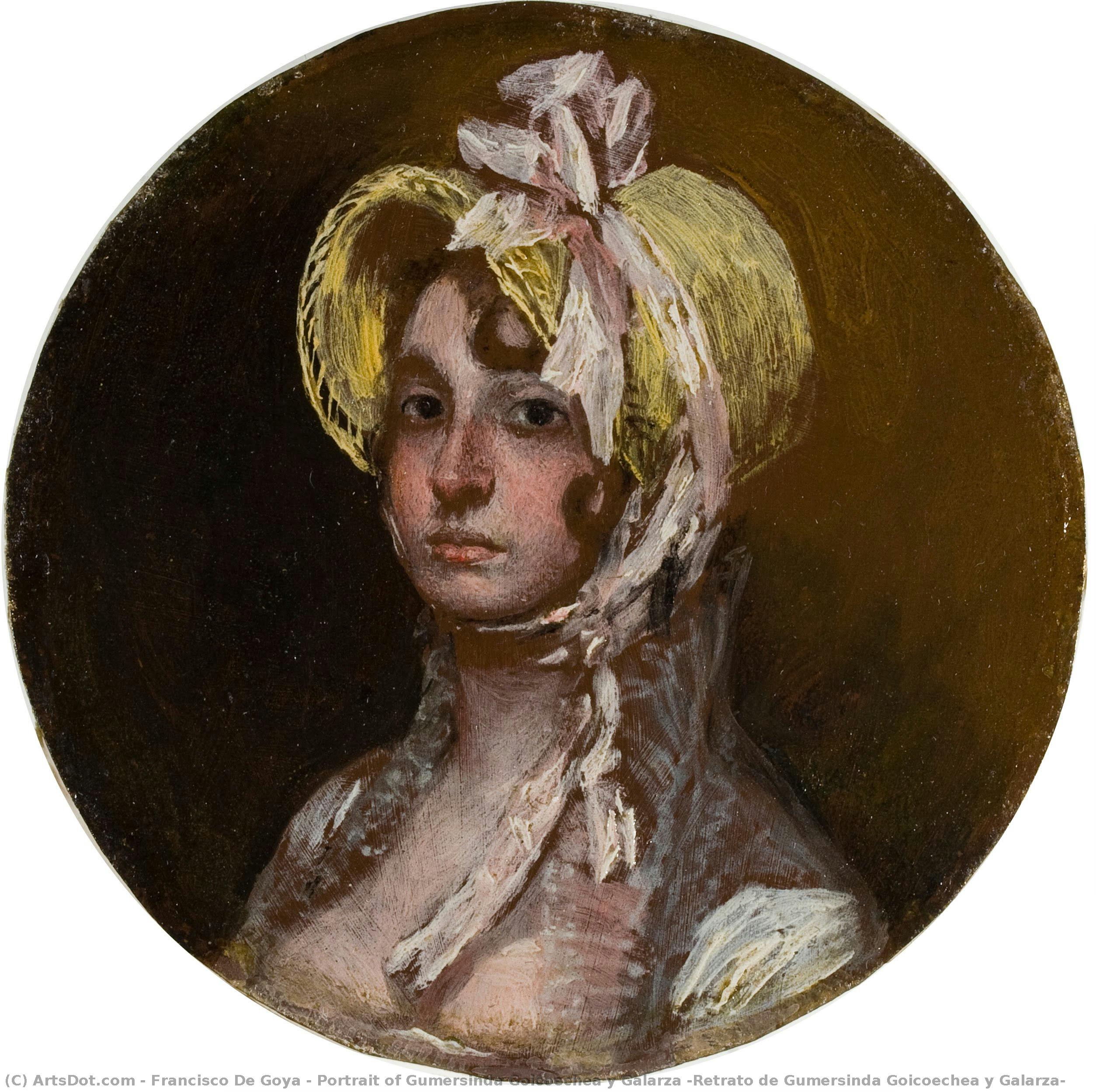 Portrait Of Gumersinda Goicoechea Y Galarza (retrato De Gumersinda Goicoechea Y Galarza) — Francisco José De Goya Y Lucientes