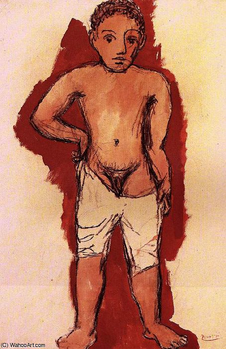 Junge Mit Unterhose — Pablo Picasso