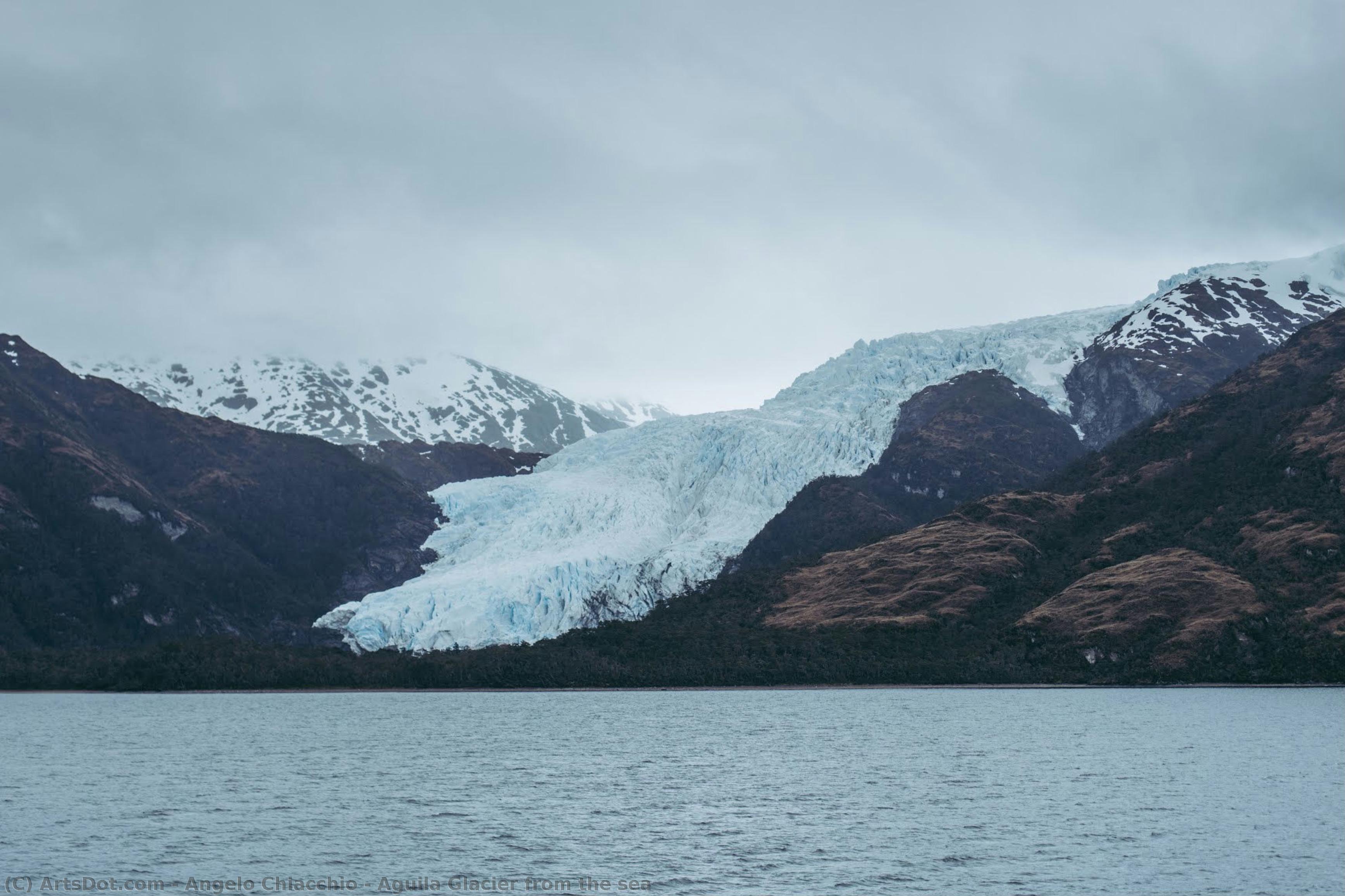 Aguila Glacier From The Sea — Angelo Chiacchio