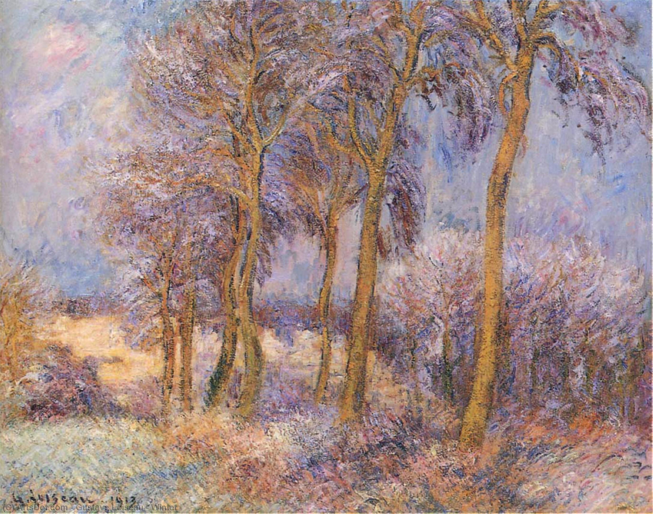 Winter — Gustave Loiseau