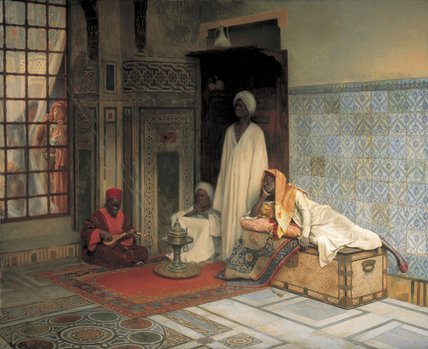The Guards Of The Harem — Ludwig Deutsch