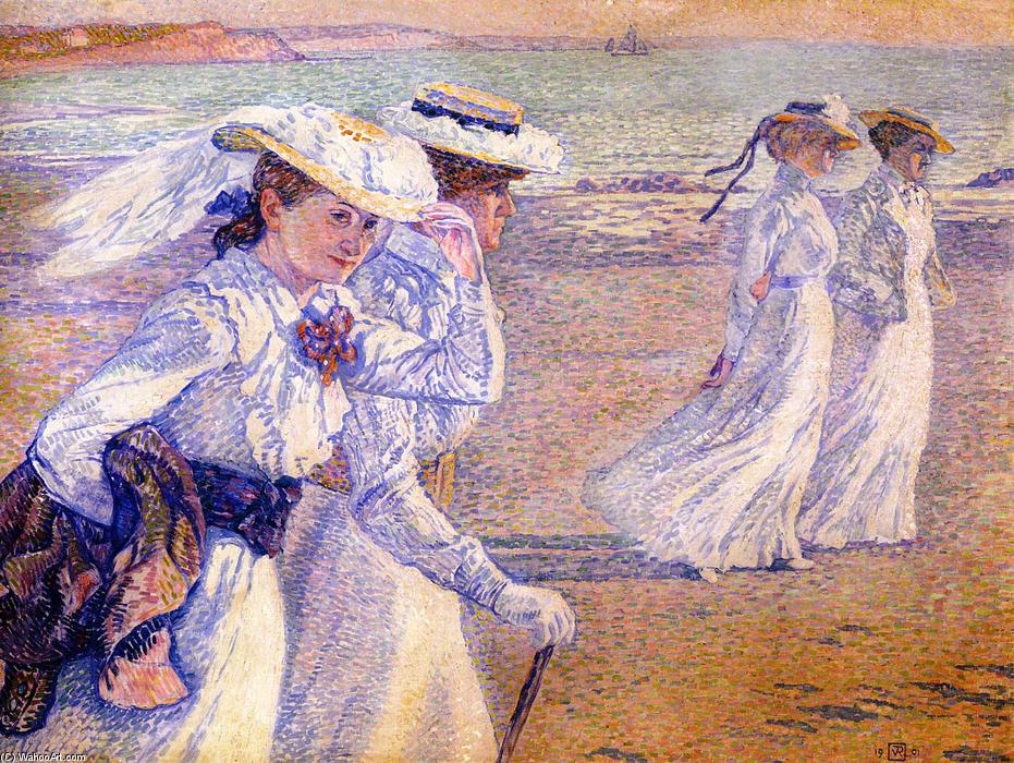 The Promenade (also Known As The Stroll, Women On The Beach) — Theo Van Rysselberghe