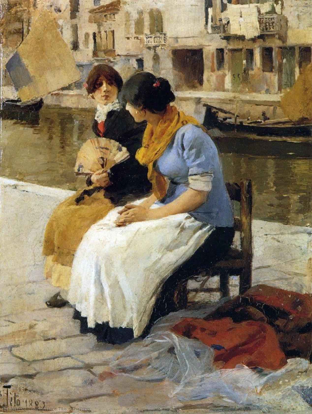 Chatting — Ettore Tito