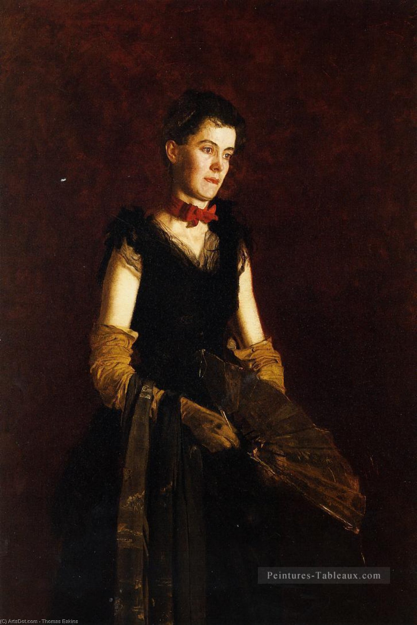 Retrato De Letitia Wilson Jordan — Thomas Eakins