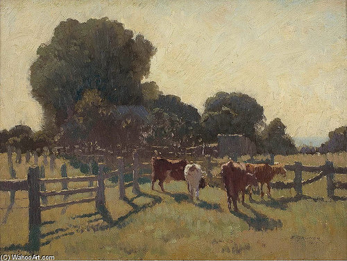 Frosty Morning — Elioth Gruner
