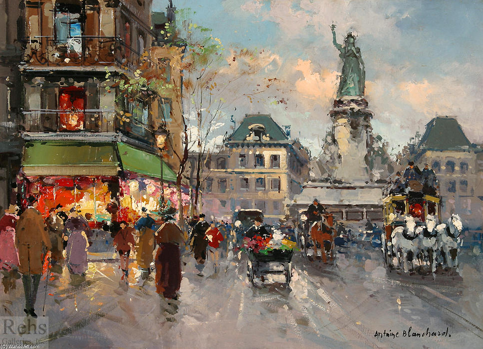 Place De La Republic (9) — Antoine Blanchard (marcel Masson)