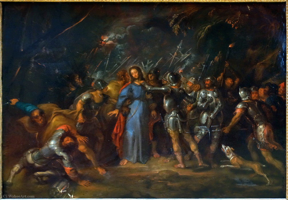 The Arrest Of Jesus In The Garden Of Olives To The Palais Des Beaux-arts De Lille. — Simon De Vos