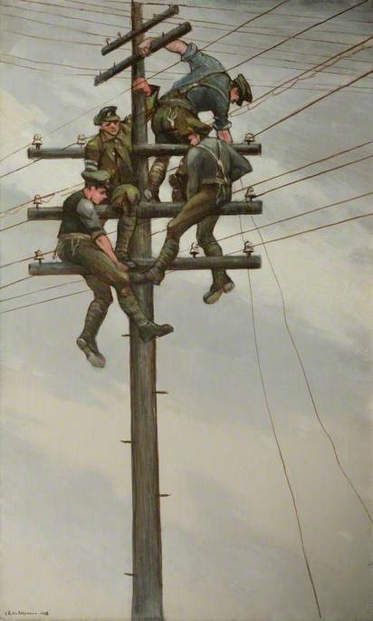 Nerves Of The Army — Christopher Richard Wynne Nevinson