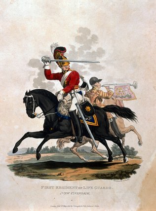 Soldier From The First Regiment Of Life Guards — Charles Hamilton Smith