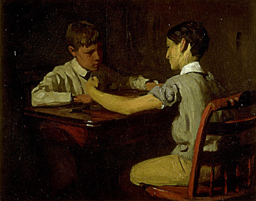 Checker Players — Томас Поллок Аншуц