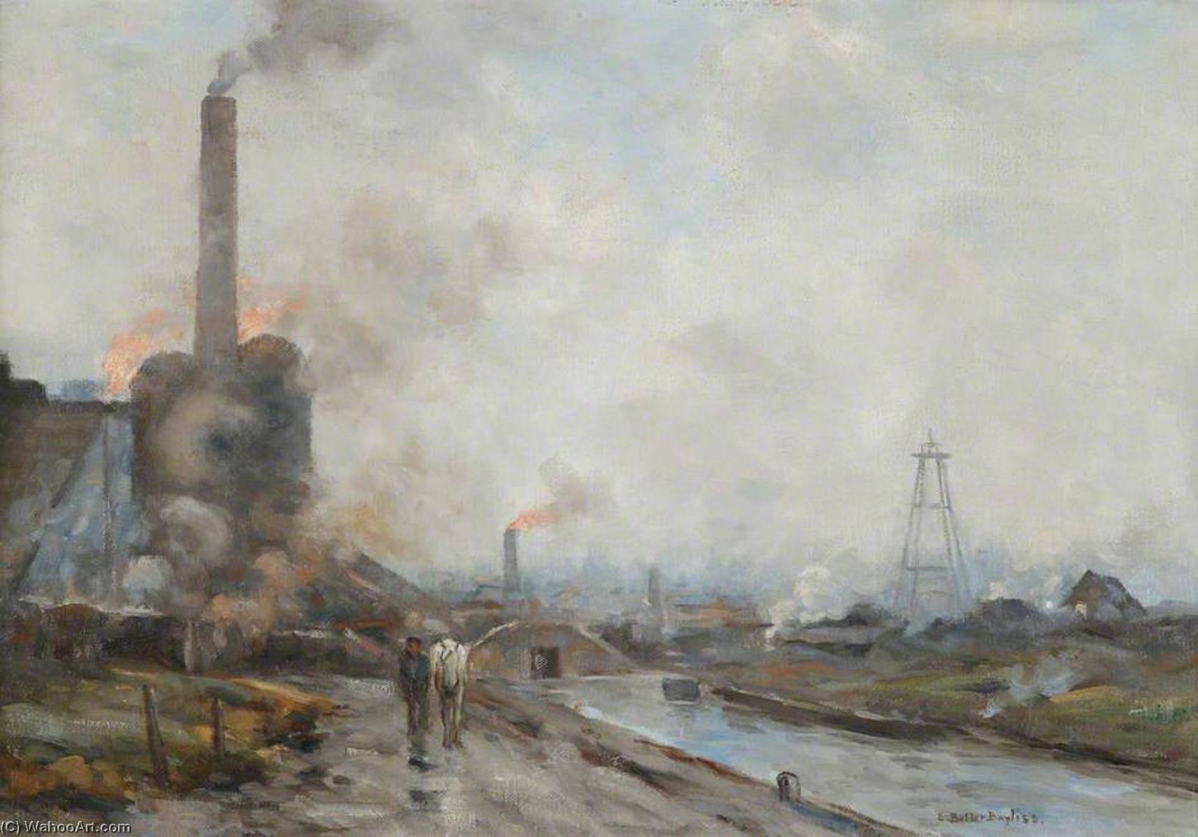 Black Country Industrial Scene — Edwin Butler Bayliss