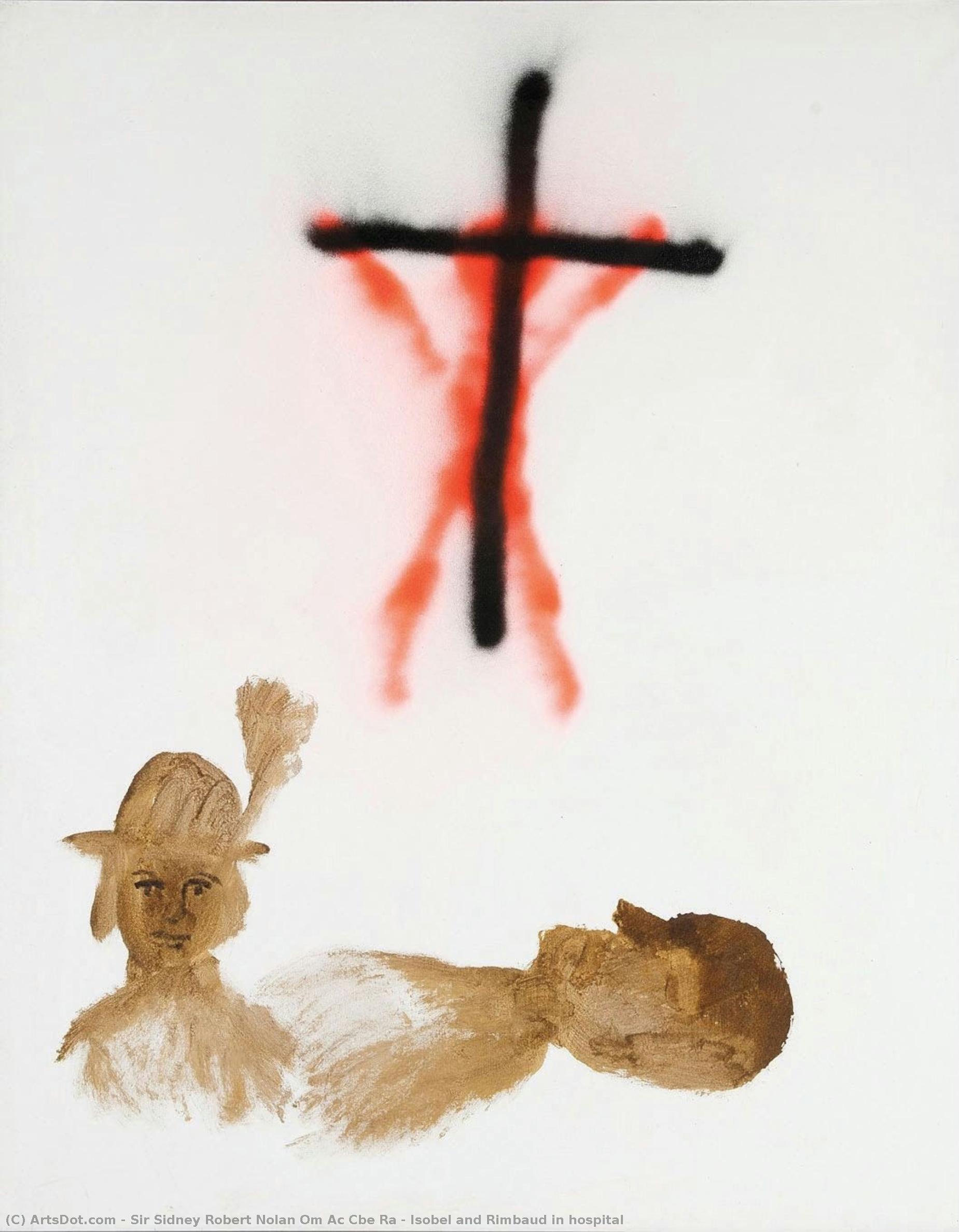 Isobel And Rimbaud In Hospital — Sir Sidney Robert Nolan