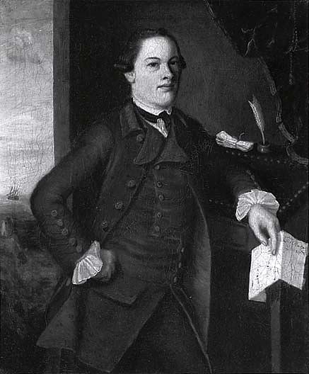 New England Merchant, (painting) — Charles Willson Peale
