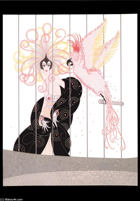 The Bird Cage — Erté