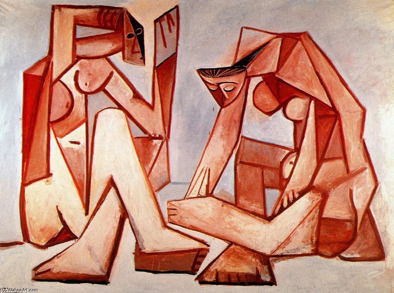Two Women On The Beach — Пабло Пикассо