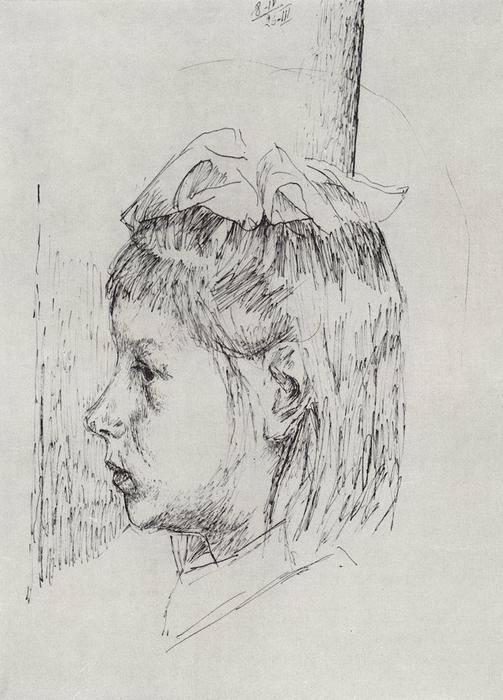 Portrait Of A Girl — Kuzma Petrov-vodkin