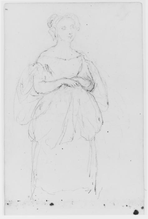 Female Figure (from Sketchbook) — Asher Brown Durand